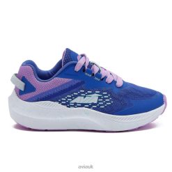 Athletic Sneakers |Avia Girls Avi-Storm R4F4N93 Medium Blue/Light Purple/Teal Green