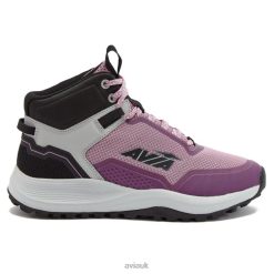 Hiking |Avia Women Avi-Grit R4F4N1 Black/Dark Purple/Silver Grey
