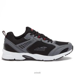 Running |Avia Men Avi-Forte 2.0 R4F4N63 Black/Dark Grey/Red
