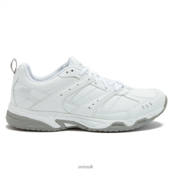 Slip Resistant |Avia Men Avi-Union II R4F4N51 White/Chrome Grey