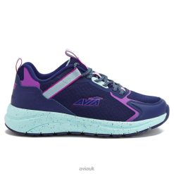 Trail & Walking |Avia Women Avi-Canyon R4F4N11 Navy Blue/Teal Green/Dark Purple